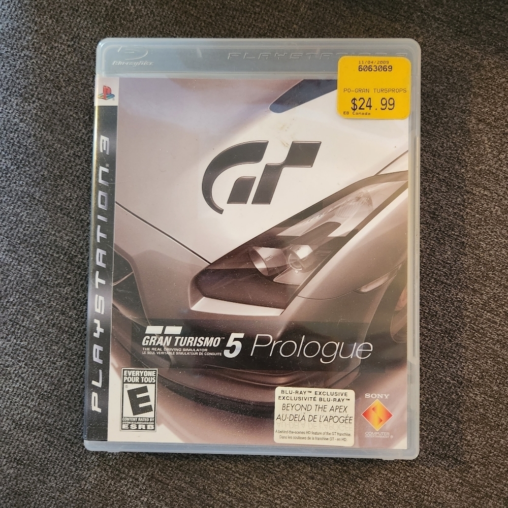 Gran Turismo 5 Prologue PS3 Sony PlayStation 3 Video Game